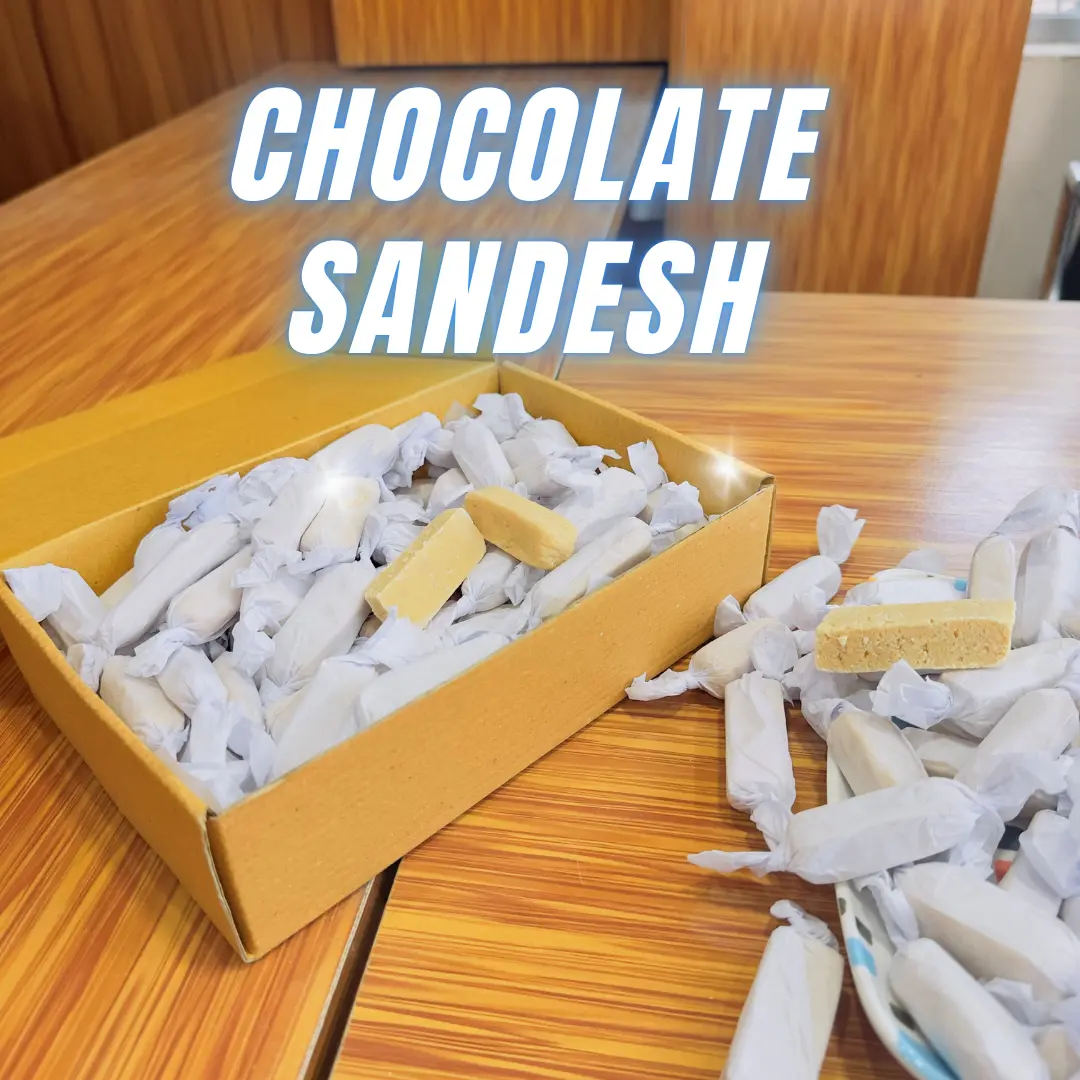 Chocolate Sandesh Pure Milk Sweet| চকোলেট সন্দেশ (খাঁটি দুধের প্রিমিয়াম মিষ্টি)